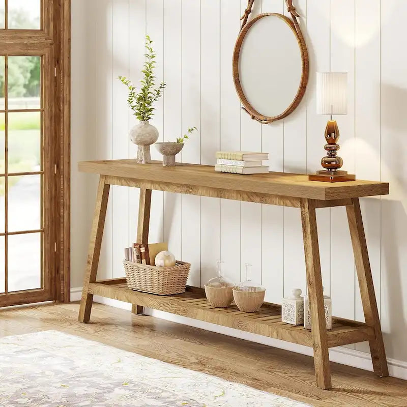 Extra Long Console Entryway Table, 70.9 Inches Console Table
