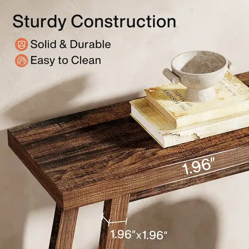 Extra Long Console Entryway Table, 70.9 Inches Console Table