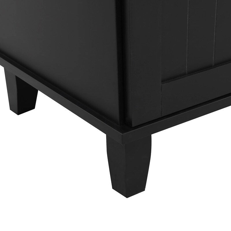 Farmhouse-Style Kitchen Island Set with Drop-Leaf Table, Two Seats, Storage Cabinet, Drawers, and Towel Rack