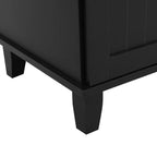 Farmhouse-Style Kitchen Island Set with Drop-Leaf Table, Two Seats, Storage Cabinet, Drawers, and Towel Rack