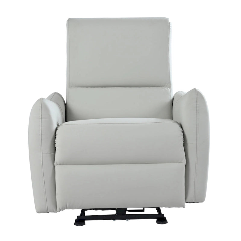 Power Recliner Chair Wall Hugger,Small Home Theater Seating with Lumbar Support,Single Recliner Sofa for Living Room