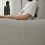 Power Recliner Chair Wall Hugger,Small Home Theater Seating with Lumbar Support,Single Recliner Sofa for Living Room