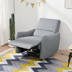 Power Recliner Chair Wall Hugger,Small Home Theater Seating with Lumbar Support,Single Recliner Sofa for Living Room