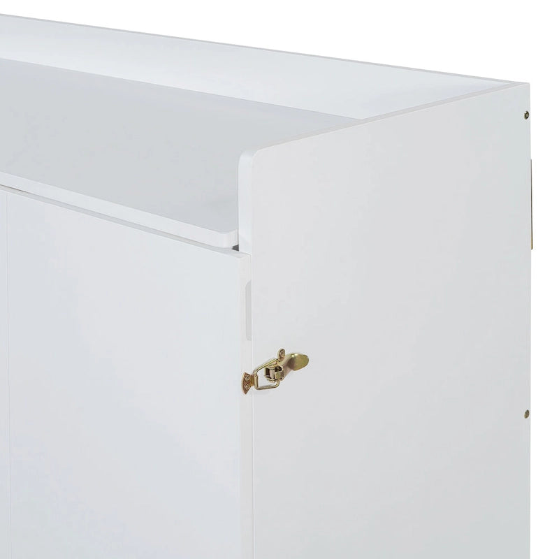 Queen Size Murphy Bed with Space-Saving Cabinet Design , Multi-Functional, 400lb Capacity