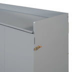 Queen Size Murphy Bed with Space-Saving Cabinet Design , Multi-Functional, 400lb Capacity