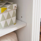 65.75  TV Stand with Large Storage Cabinet and Adjustable Shelves for TVs Up to 65