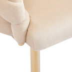 Modern 29.5 Velvet Arm Chairs with Gold Legs and Metal Frame for Living Room (Set of 2)