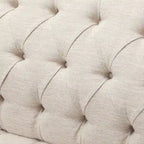 Adelia Modern 3-seat Tufted Fabric Sofa by Christopher Knight Home