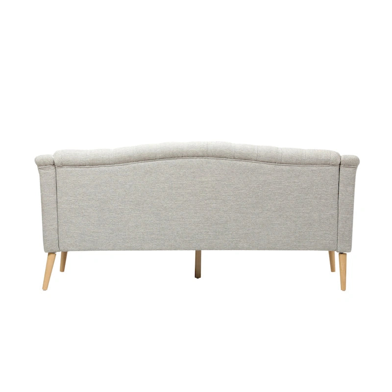 Adelia Modern 3-seat Tufted Fabric Sofa by Christopher Knight Home