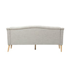 Adelia Modern 3-seat Tufted Fabric Sofa by Christopher Knight Home