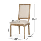 Regan Upholstered Expandable 7 Piece Dining Set by Christopher Knight Home