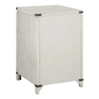 OS Home & Office Furniture Two Drawer File Cabinet in Champagne Oak Wood Veneer