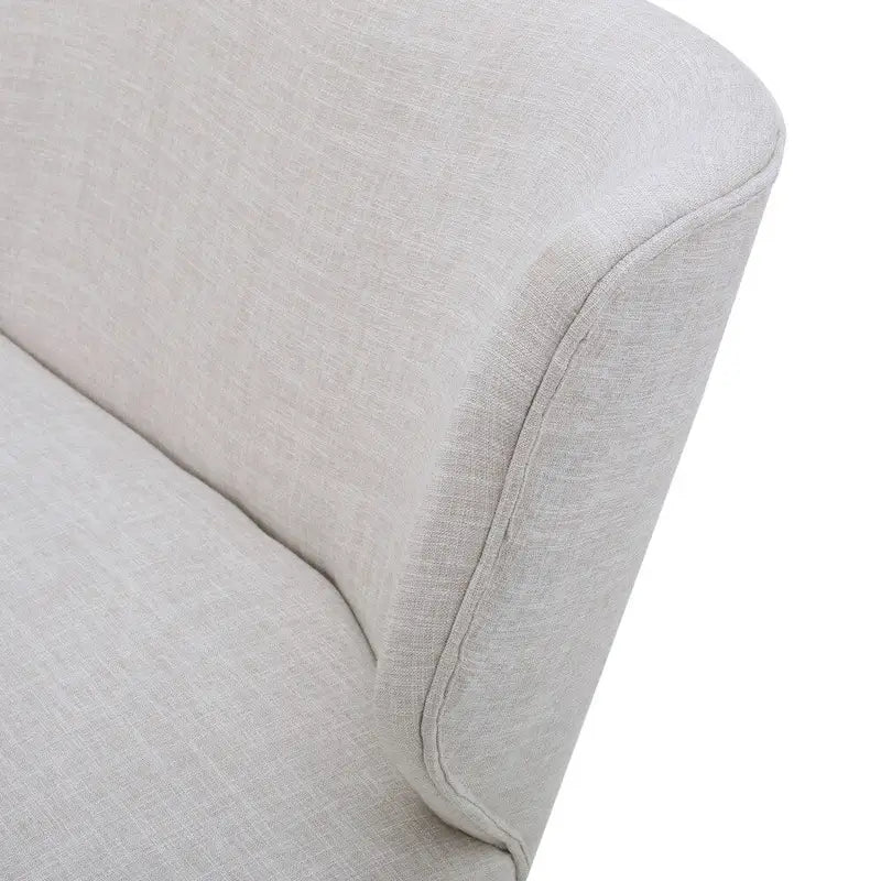 Desdemona Mid-Century Fabric Loveseat by Christopher Knight Home