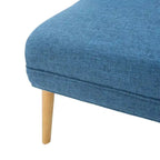 Desdemona Mid-Century Fabric Loveseat by Christopher Knight Home