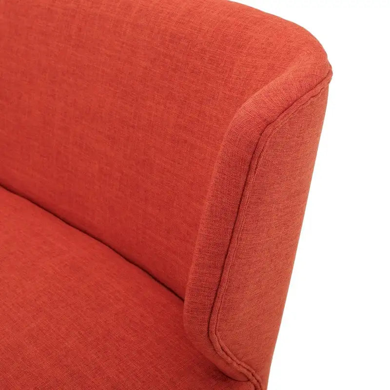 Desdemona Mid-Century Fabric Loveseat by Christopher Knight Home