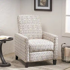Foxhill Contemporary Push Back Recliner by Christopher Knight Home