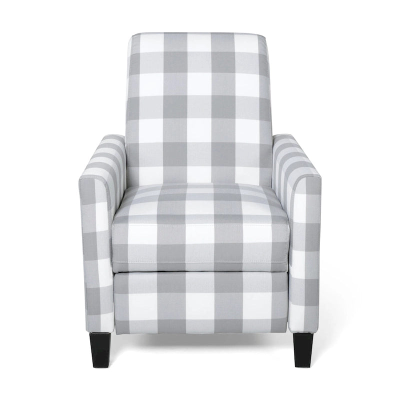 Foxhill Contemporary Push Back Recliner by Christopher Knight Home
