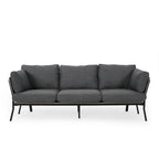 Carvel Mid-century Modern 3-seater Sofa by Christopher Knight Home