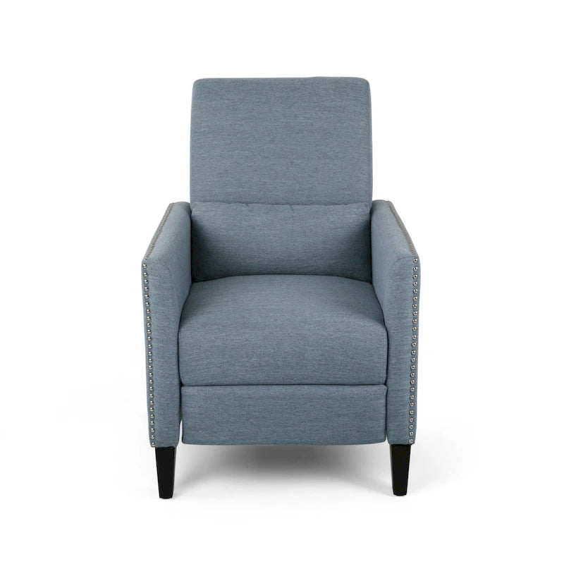 Alscot Contemporary Fabric Push Back Recliner by Christopher Knight Home