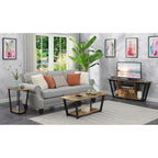Convenience Concepts Graystone Coffee Table with Shelf