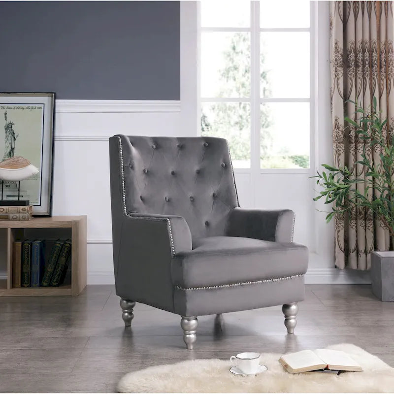 Pamona Velvet Chair
