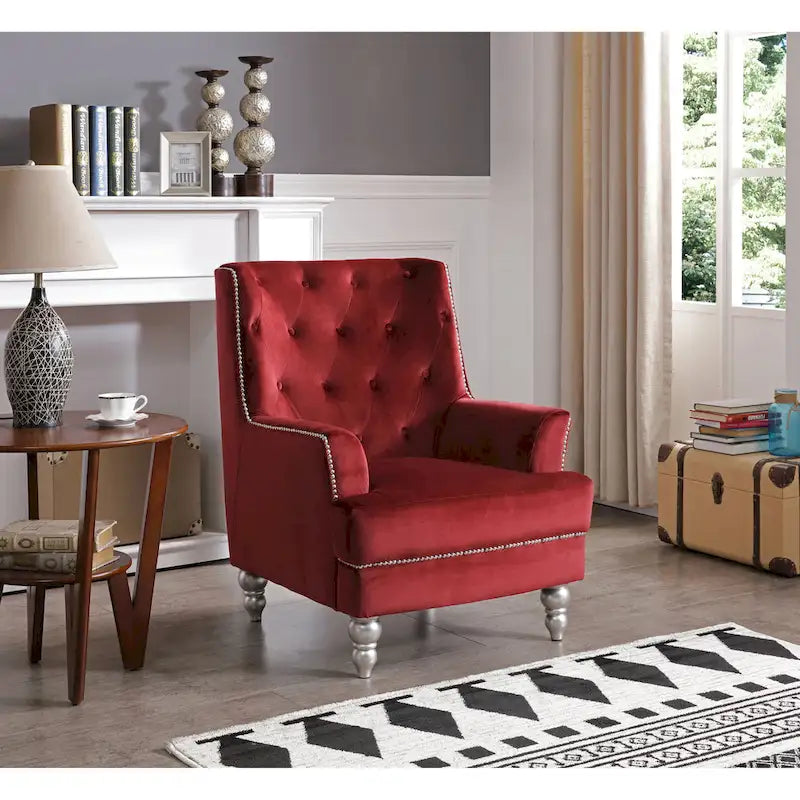 Pamona Velvet Chair