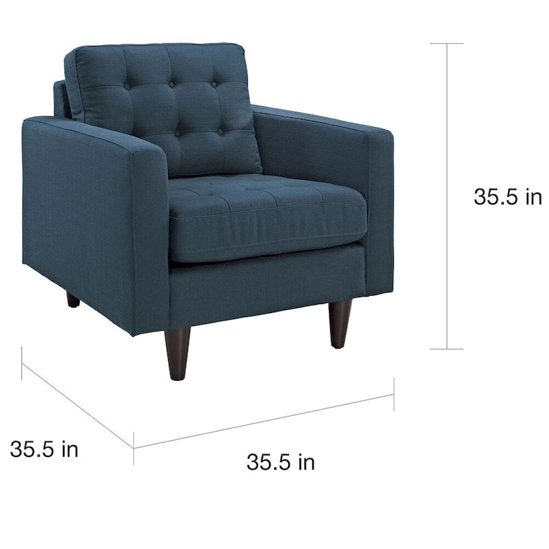 Modway Empress Upholstered Armchair