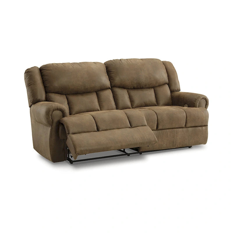Signature Design by Ashley Boothbay Brown Power Reclining Sofa - 92W x 42D x 47H