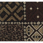 Bali 18-inch Footstool with Tapestry Cushion