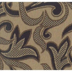 Bali 18-inch Footstool with Tapestry Cushion