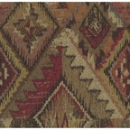 Bali 18-inch Footstool with Tapestry Cushion