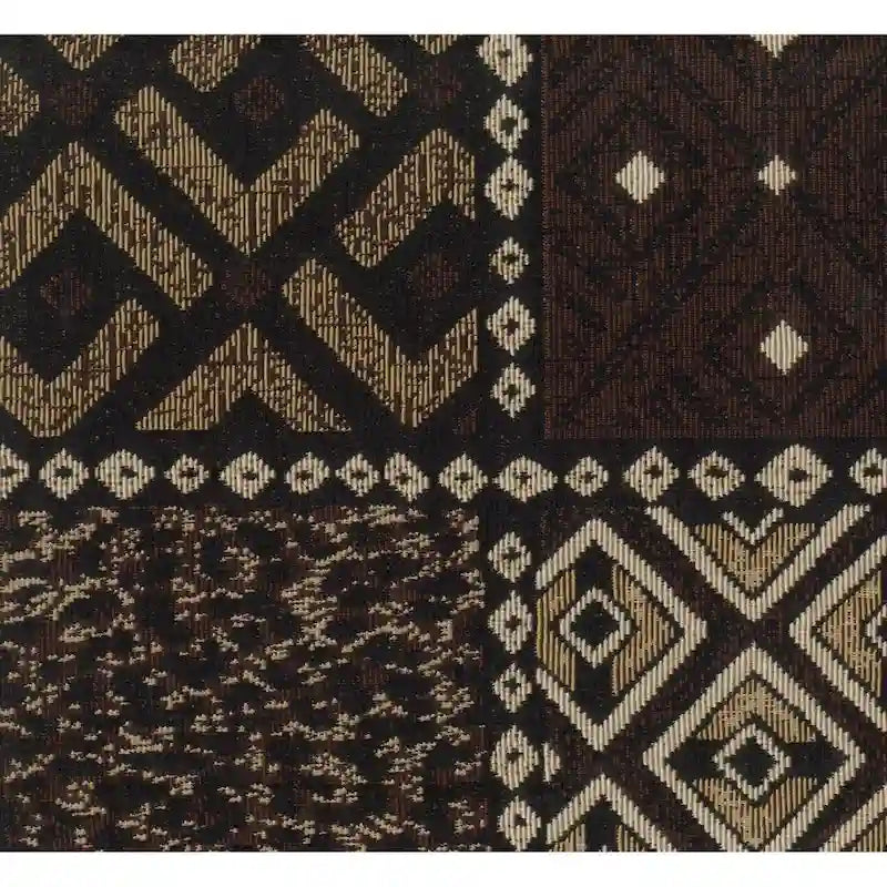 Bali 18-inch Footstool with Tapestry Cushion