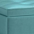 WYNDENHALL Essex 44 inch Wide Transitional Rectangle Ottoman Bench