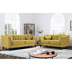 Hills Tufted Back Nailhead 2PCS Living Room set