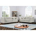 Hills Tufted Back Nailhead 2PCS Living Room set