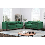 Hills Tufted Back Nailhead 2PCS Living Room set