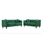 Hills Tufted Back Nailhead 2PCS Living Room set