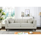 Hills Tufted Back Nailhead 2PCS Living Room set