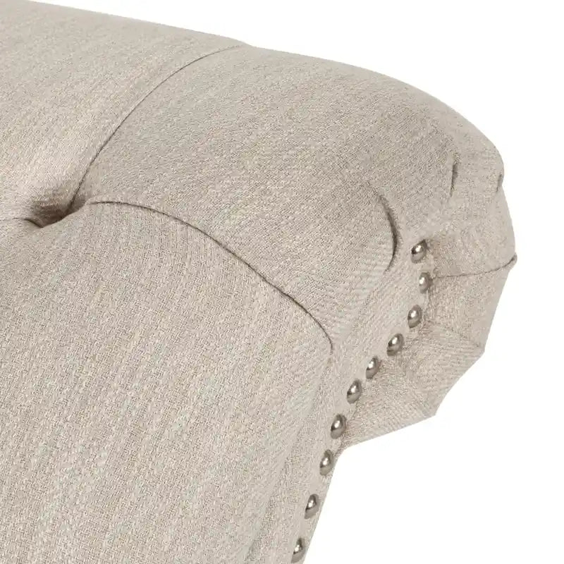 Varnell Contemporary Button Tufted Chaise Lounge by Christopher Knight Home - 64.25  L x 29.00  W x 33.75  H