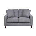 Mid-century Fabric Loveseat