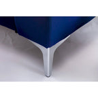 136  Velvet Semicircle couch Modular Curve Sectional Sofa