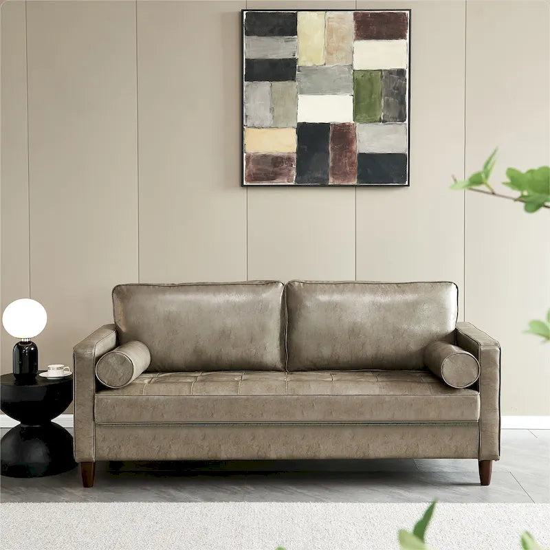 Modern Mid-Century Loceseat Sofa For Livingroom