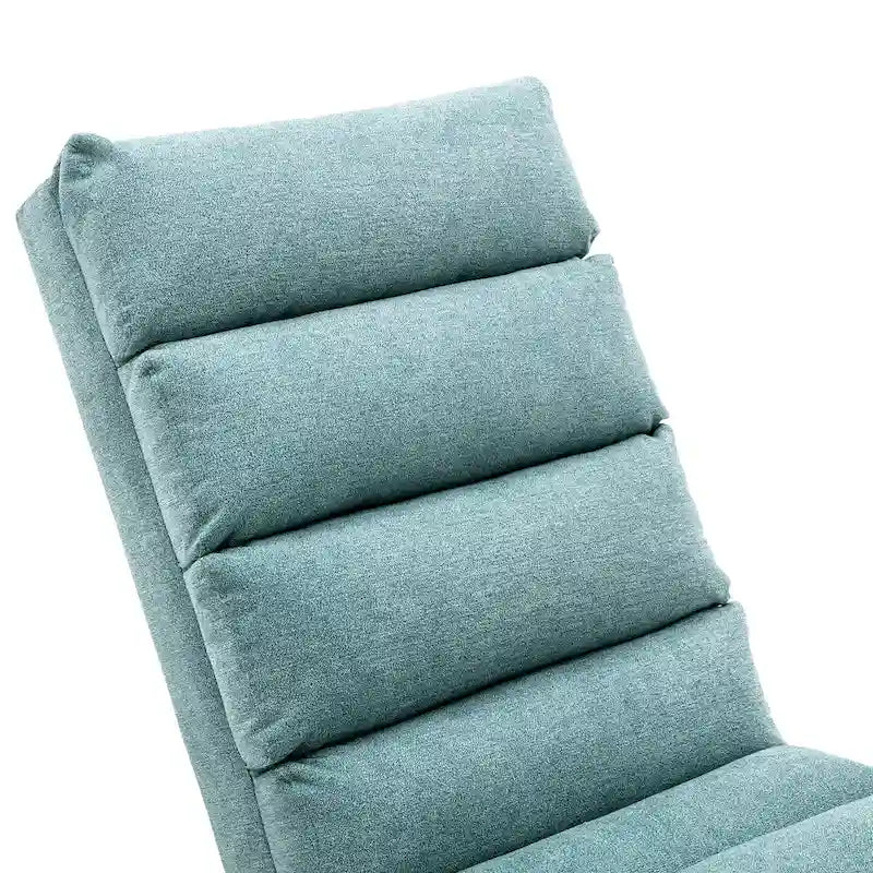Modern Tufted Oversized Chaise Lounge Massage Chair For Living Room, Bedroom