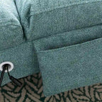 Modern Tufted Oversized Chaise Lounge Massage Chair For Living Room, Bedroom