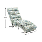 Modern Tufted Oversized Chaise Lounge Massage Chair For Living Room, Bedroom