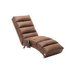 Modern Tufted Oversized Chaise Lounge Massage Chair For Living Room, Bedroom