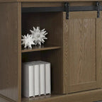 Bridgevine Home Lincoln Farmhouse 60 Inch TV Stand Console for TVs up to 64 inches