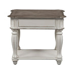 Magnolia Manor Antique White 3 Piece Set (1-Cocktail 2-End Tables)