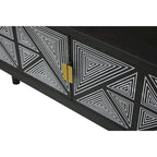 Bidi Mid-Century Modern 56-inch Wood 2-Open Shelf TV Stand by Furniture of America
