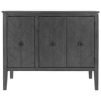 Entryway Living Room Bedroom Storage Cabinet with Adjustable Shelf